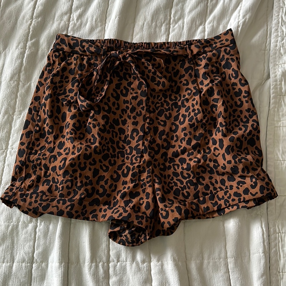 Cheetah shorts